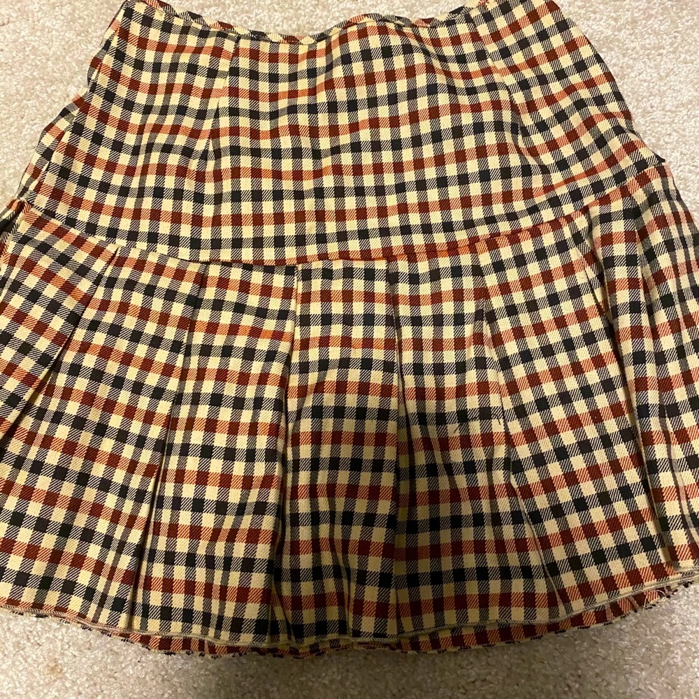 Plaid skirt